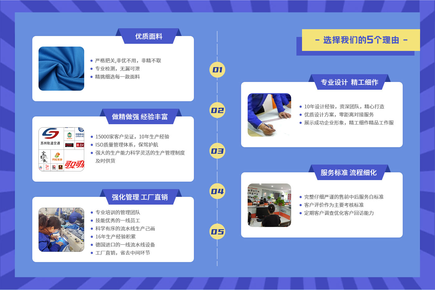 選擇建材工作服的5大理由